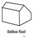 Saltbox Roof